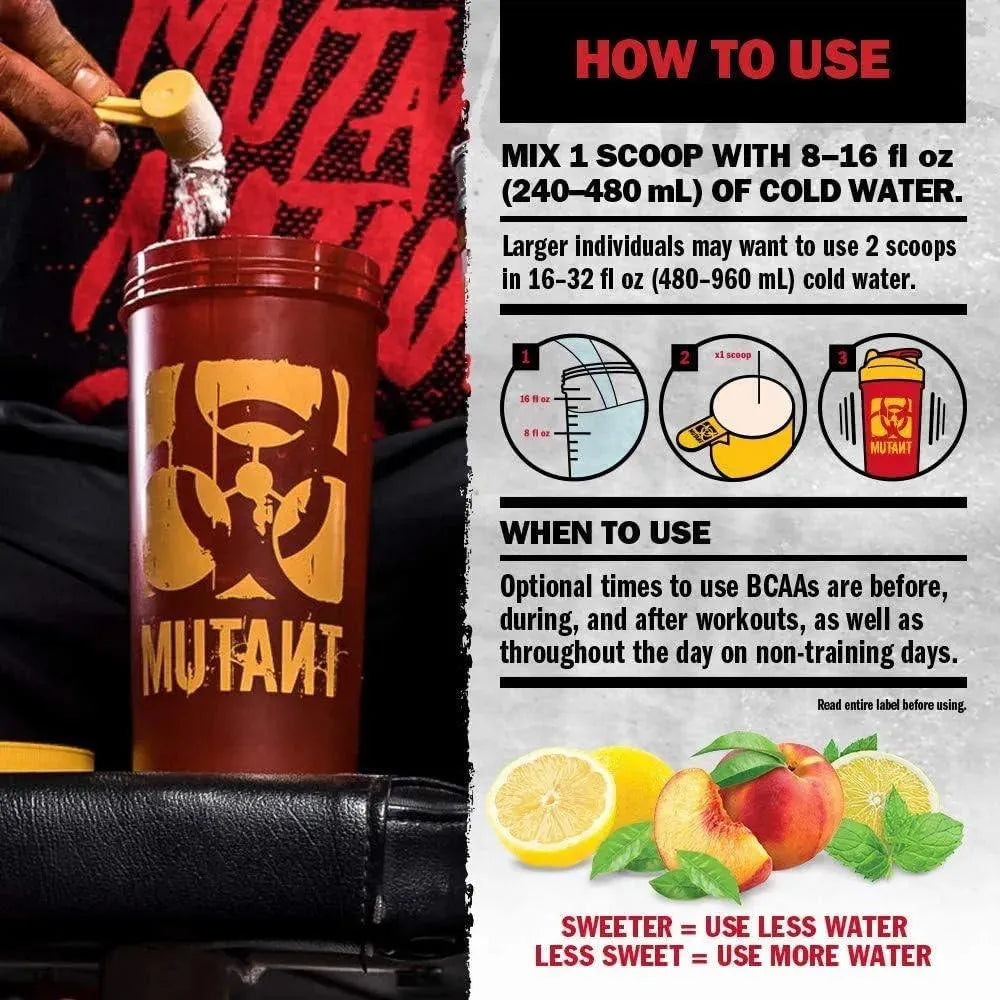 MUTANT - Mutant BCAA 9.7 Powder Watermelon 348Gr. - The Red Vitamin MX - Suplementos Alimenticios - {{ shop.shopifyCountryName }}