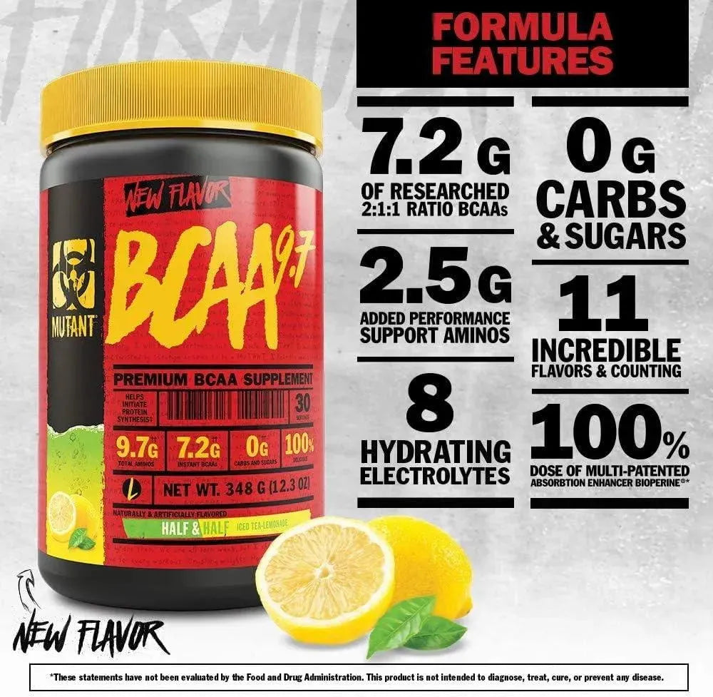 MUTANT - Mutant BCAA 9.7 Powder Watermelon 348Gr. - The Red Vitamin MX - Suplementos Alimenticios - {{ shop.shopifyCountryName }}