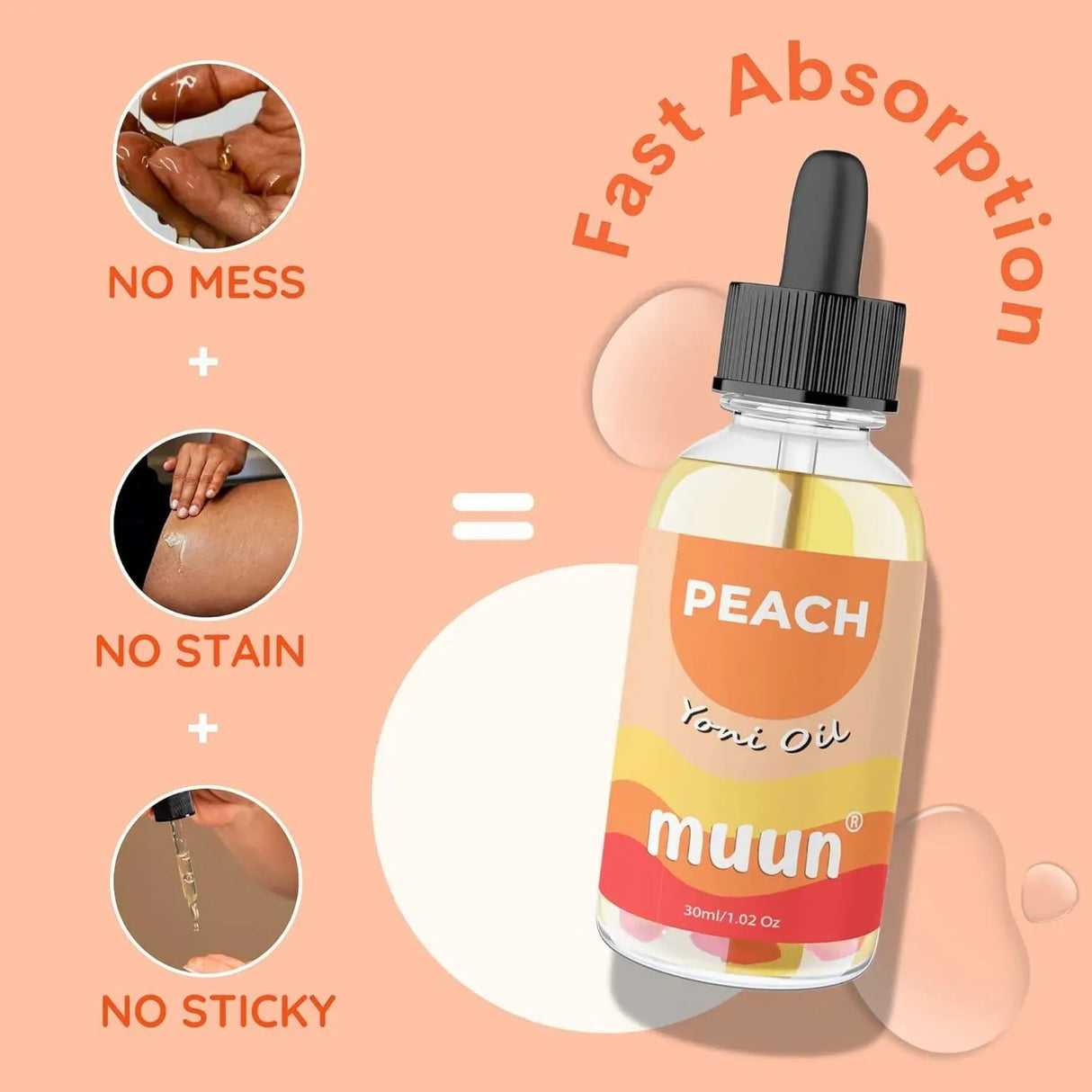 MUUN - Muun Yoni Oil Vaginal Dryness Odor Eliminator and Soothes 30Ml. - The Red Vitamin MX - Hidratantes Vaginales - {{ shop.shopifyCountryName }}