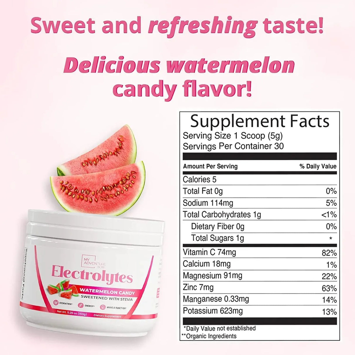 MY ADVENTURE TO FIT - My Adventure to Fit Keto Electrolytes Powder for Hydration Watermelon 150Gr. - The Red Vitamin MX - Suplementos Alimenticios - {{ shop.shopifyCountryName }}
