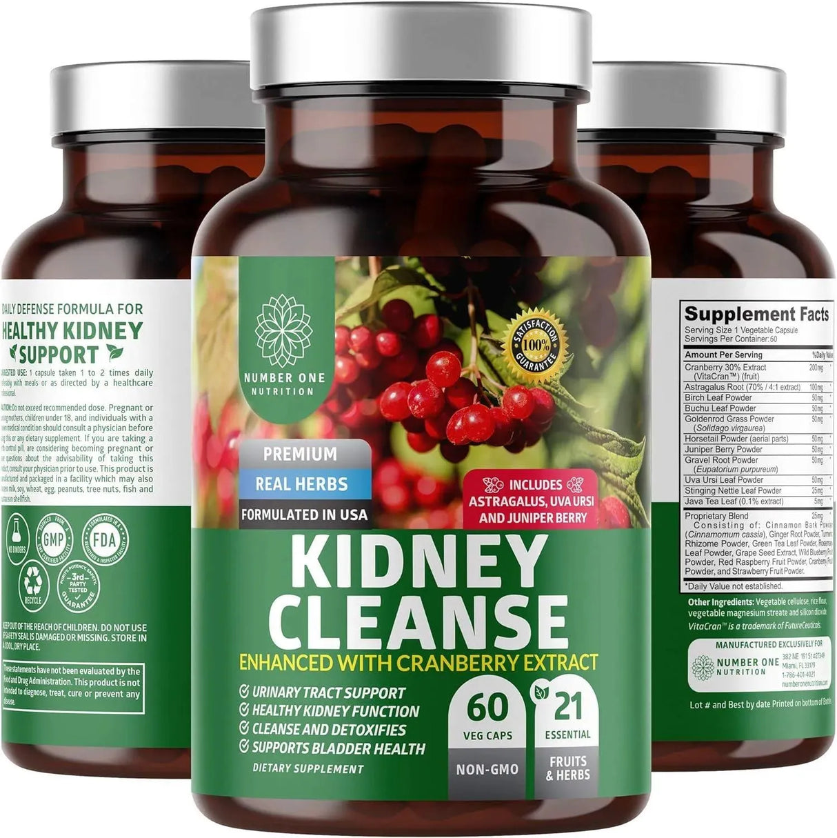 N1N - N1N Premium Kidney Cleanse 60 Capsulas - The Red Vitamin MX - Suplementos Alimenticios - {{ shop.shopifyCountryName }}