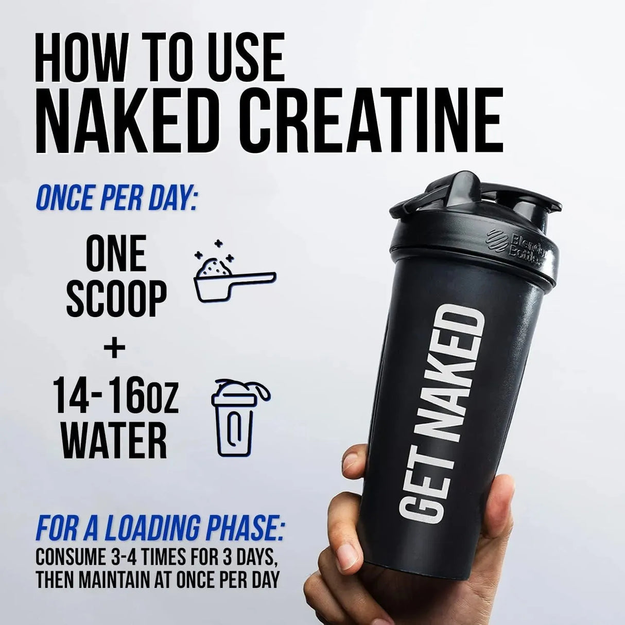 NAKED NUTRITION - NAKED Pure Micronized Creatine Monohydrate 100 Servicios 500Gr. - The Red Vitamin MX - Suplementos Alimenticios - {{ shop.shopifyCountryName }}