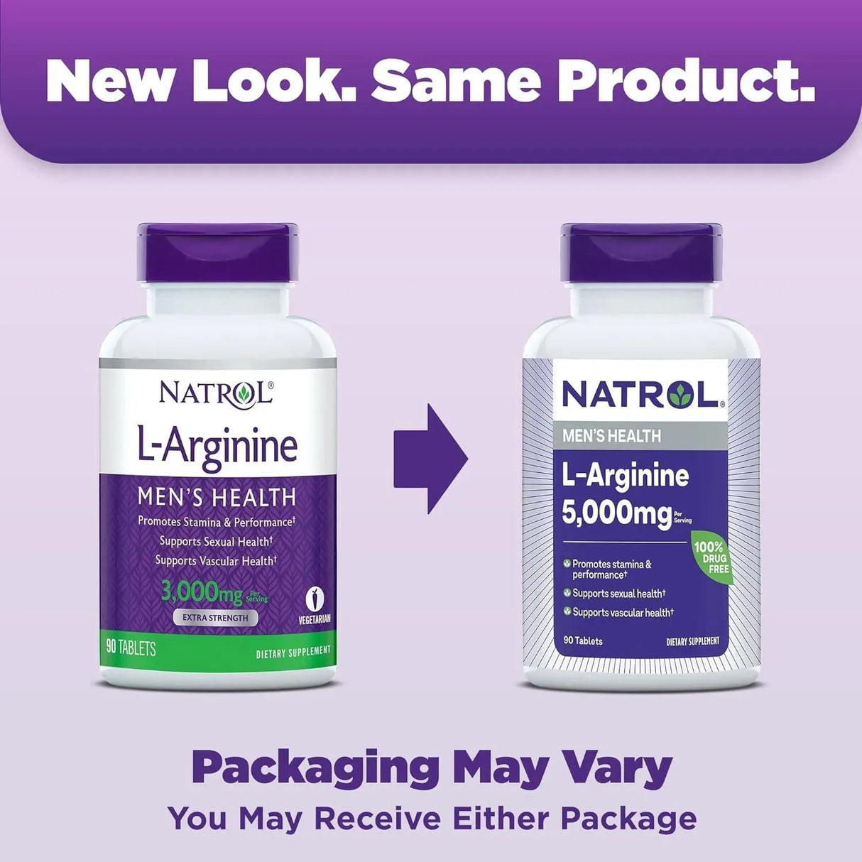 NATROL - Natrol L-Arginine 5000Mg. 90 Tabletas - The Red Vitamin MX - Suplementos Alimenticios - {{ shop.shopifyCountryName }}