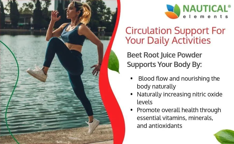 NATURAL ELEMENTS - Nautical Elements Beet Juice Powder Organic 200Gr. - The Red Vitamin MX - Suplementos Alimenticios - {{ shop.shopifyCountryName }}