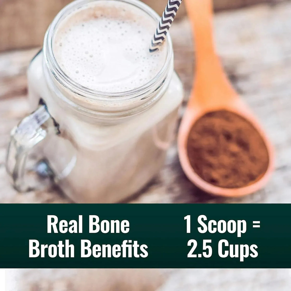 NATURAL FORCE - Natural Force Chocolate Organic Bone Broth Protein Powder 392Gr. - The Red Vitamin MX - Suplementos Alimenticios - {{ shop.shopifyCountryName }}