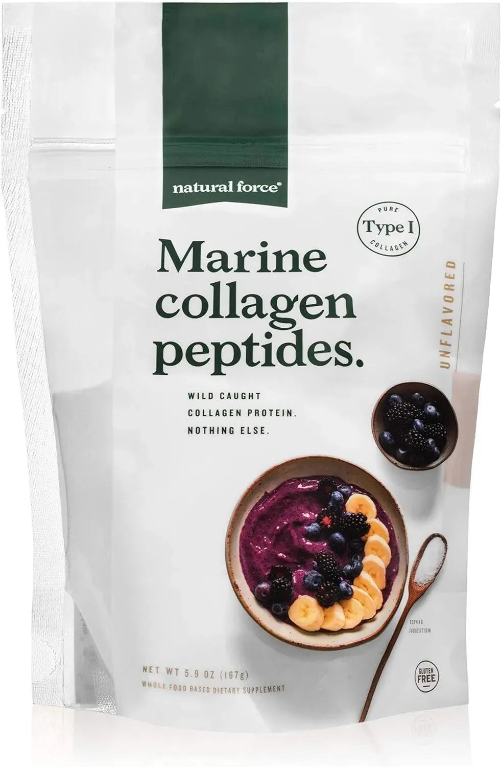 NATURAL FORCE - Natural Force Clean Marine Collagen Powder 167Gr. - The Red Vitamin MX - Suplementos Alimenticios - {{ shop.shopifyCountryName }}