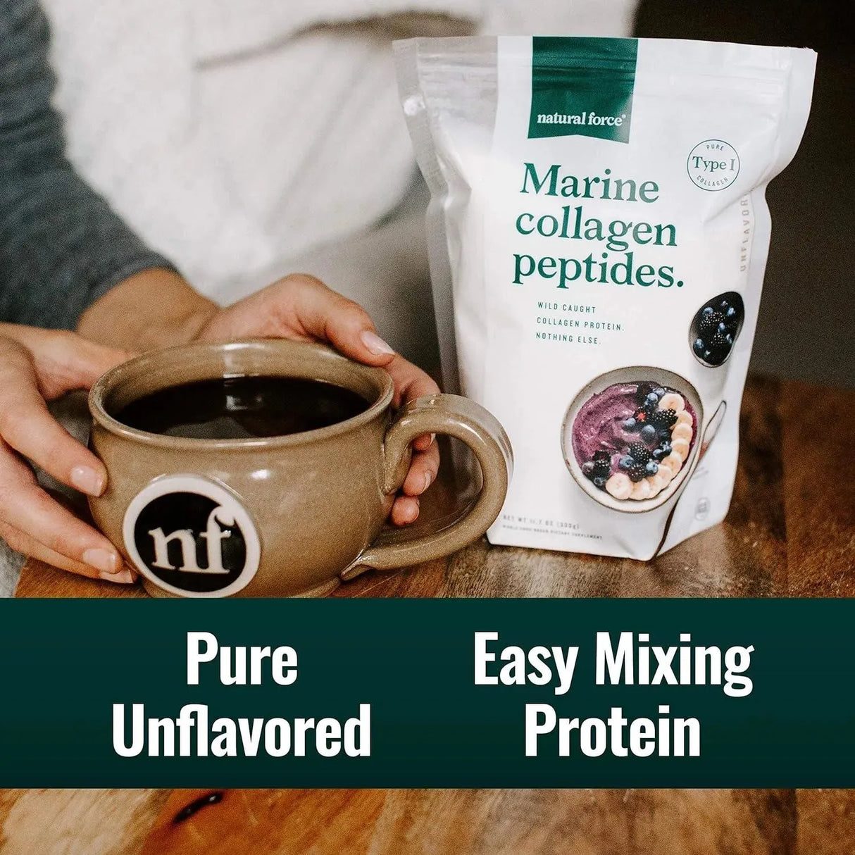 NATURAL FORCE - Natural Force Clean Marine Collagen Powder 167Gr. - The Red Vitamin MX - Suplementos Alimenticios - {{ shop.shopifyCountryName }}