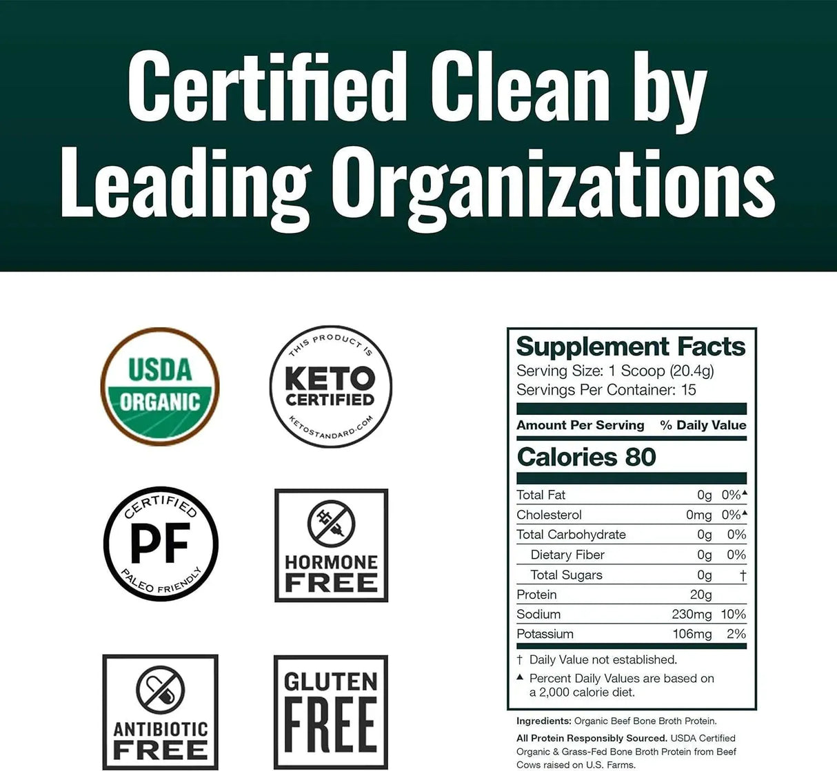 NATURAL FORCE - Natural Force Pure Organic Bone Broth Protein Powder 306Gr. - The Red Vitamin MX - Suplementos Alimenticios - {{ shop.shopifyCountryName }}