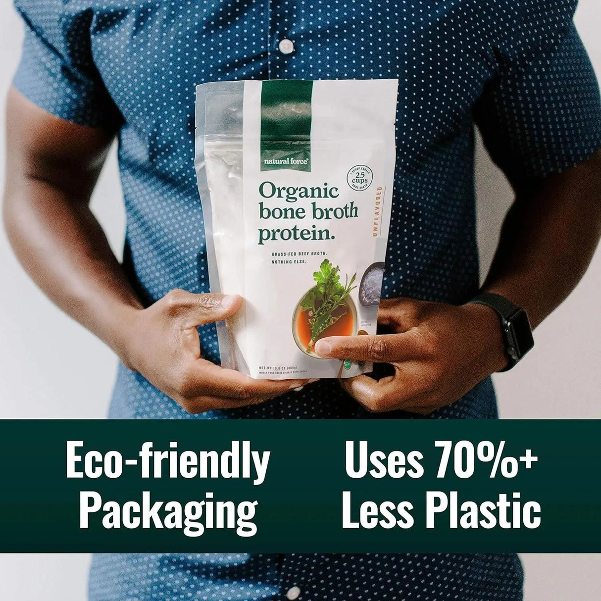 NATURAL FORCE - Natural Force Pure Organic Bone Broth Protein Powder 306Gr. - The Red Vitamin MX - Suplementos Alimenticios - {{ shop.shopifyCountryName }}