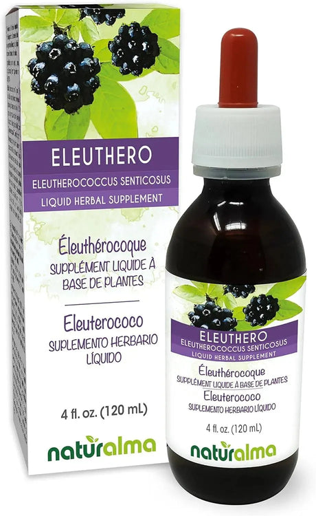NATURALMA - Naturalma Eleuthero or Siberian Ginseng Root Tincture 4 Fl.Oz. - The Red Vitamin MX - Suplementos Alimenticios - {{ shop.shopifyCountryName }}
