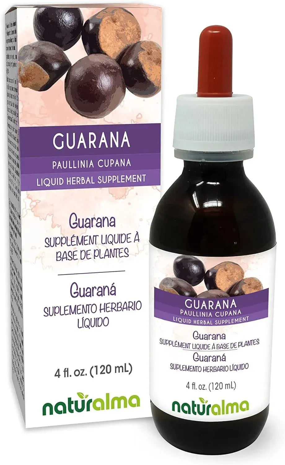 NATURALMA - Naturalma Guarana Tincture 4 Fl.Oz. - The Red Vitamin MX - Suplementos Alimenticios - {{ shop.shopifyCountryName }}
