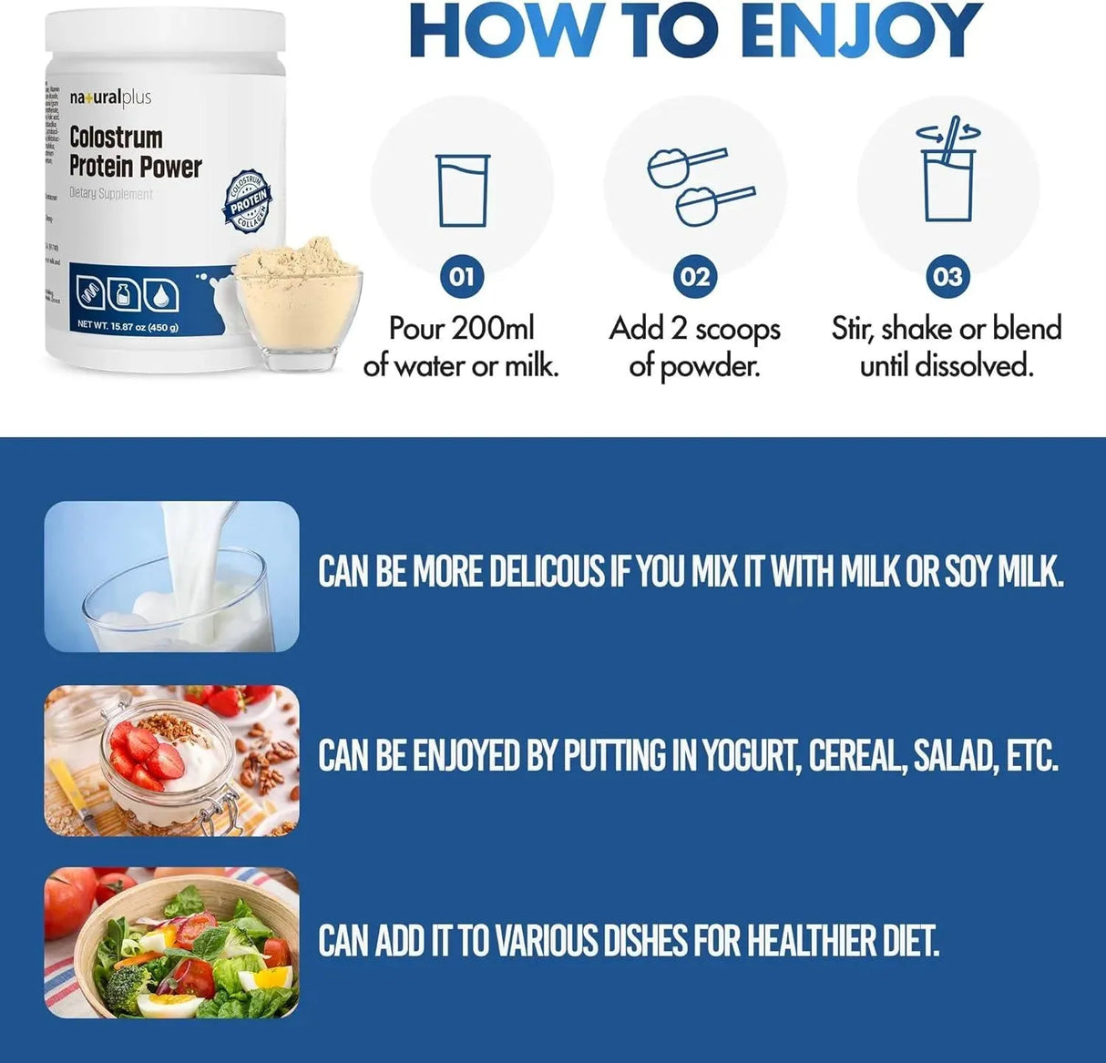 NATURALPLUS - NATURALPLUS Colostrum Protein Powder 450Gr. - The Red Vitamin MX - Suplementos Alimenticios - {{ shop.shopifyCountryName }}