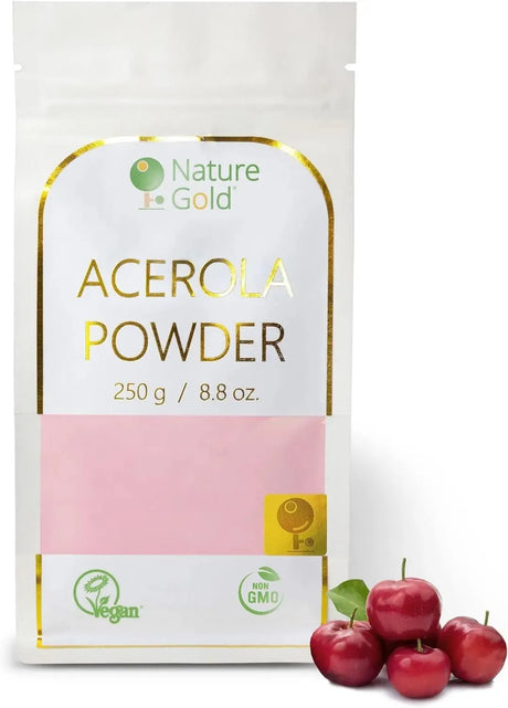 NATURE GOLD - Nature Gold Acerola Powder 250Gr. - The Red Vitamin MX - Suplementos Alimenticios - {{ shop.shopifyCountryName }}