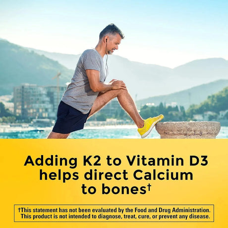 NATURE MADE - Nature Made Vitamin D3 K2 Gummies 50 Gomitas - The Red Vitamin MX - Suplementos Alimenticios - {{ shop.shopifyCountryName }}