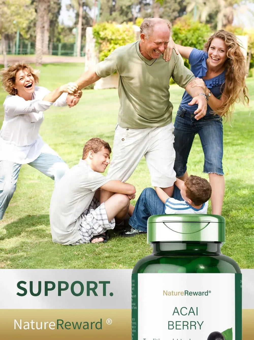 NATURE REWARD - Nature Reward Acai Berry Extract 6000Mg. 240 Capsulas - The Red Vitamin MX - Suplementos Alimenticios - {{ shop.shopifyCountryName }}