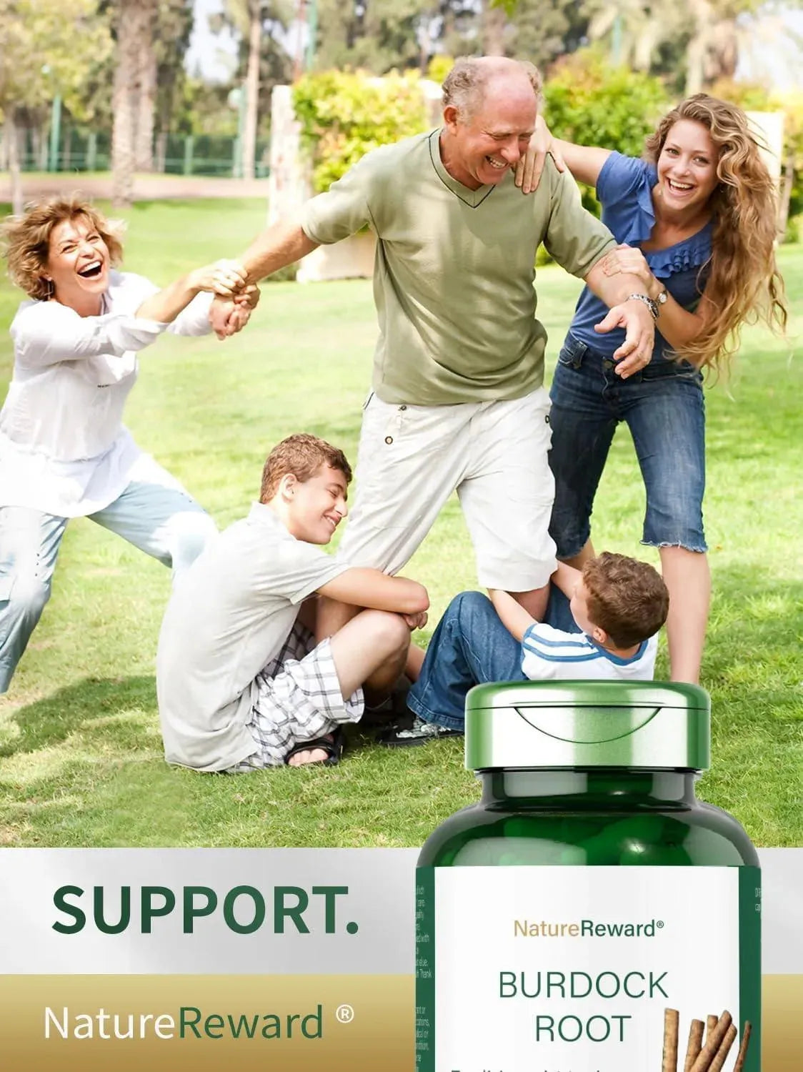 NATURE REWARD - Nature Reward Burdock Root 1000Mg. 240 Capsulas - The Red Vitamin MX - Suplementos Alimenticios - {{ shop.shopifyCountryName }}