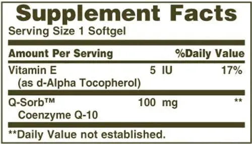 NATURE'S BOUNTY - Nature's Bounty CoQ10 100Mg. 45 Capsulas Blandas - The Red Vitamin MX - Suplementos Alimenticios - {{ shop.shopifyCountryName }}