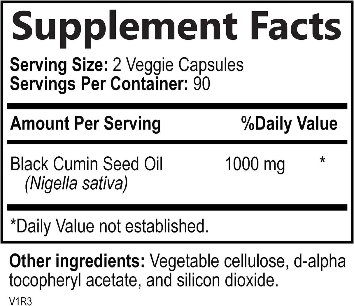 NATURE'S NUTRITION - Nature's Nutrition Premium Black Seed Oil Capsules 1000Mg. 180 Capsulas - The Red Vitamin MX - Suplementos Alimenticios - {{ shop.shopifyCountryName }}