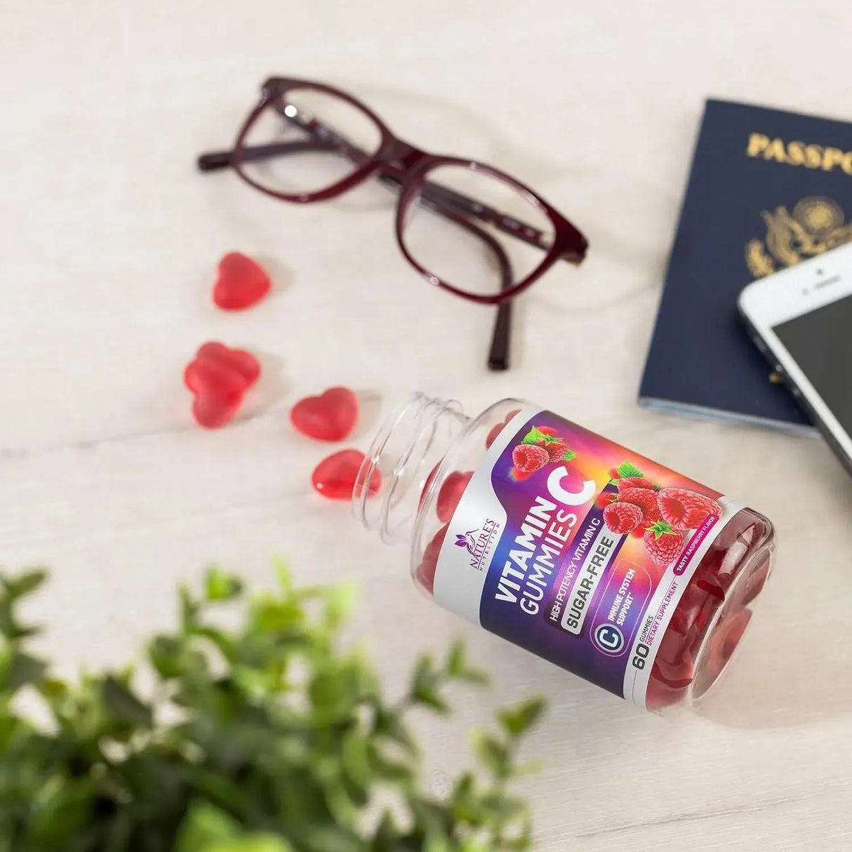 NATURE'S NUTRITION - Nature's Nutrition Sugar Free Vitamin C Gummies 60 Gomitas - The Red Vitamin MX - Suplementos Alimenticios - {{ shop.shopifyCountryName }}