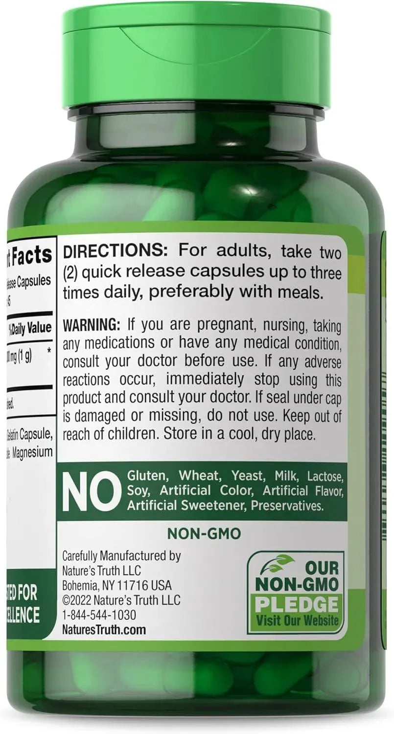 NATURE'S TRUTH - Nature's Truth Beet Root 1000Mg. 90 Capsulas - The Red Vitamin MX - Suplementos Alimenticios - {{ shop.shopifyCountryName }}