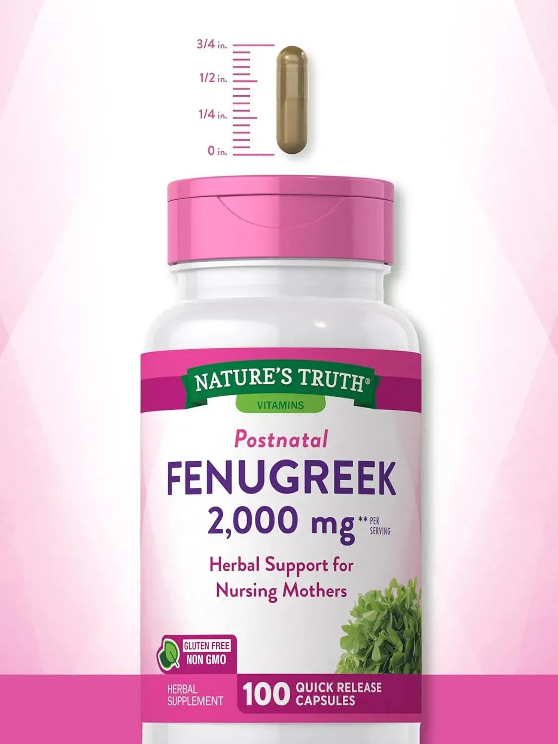 NATURE'S TRUTH - Nature's Truth Fenugreek Seed 2000Mg. 100 Capsulas - The Red Vitamin MX - Suplementos Alimenticios - {{ shop.shopifyCountryName }}