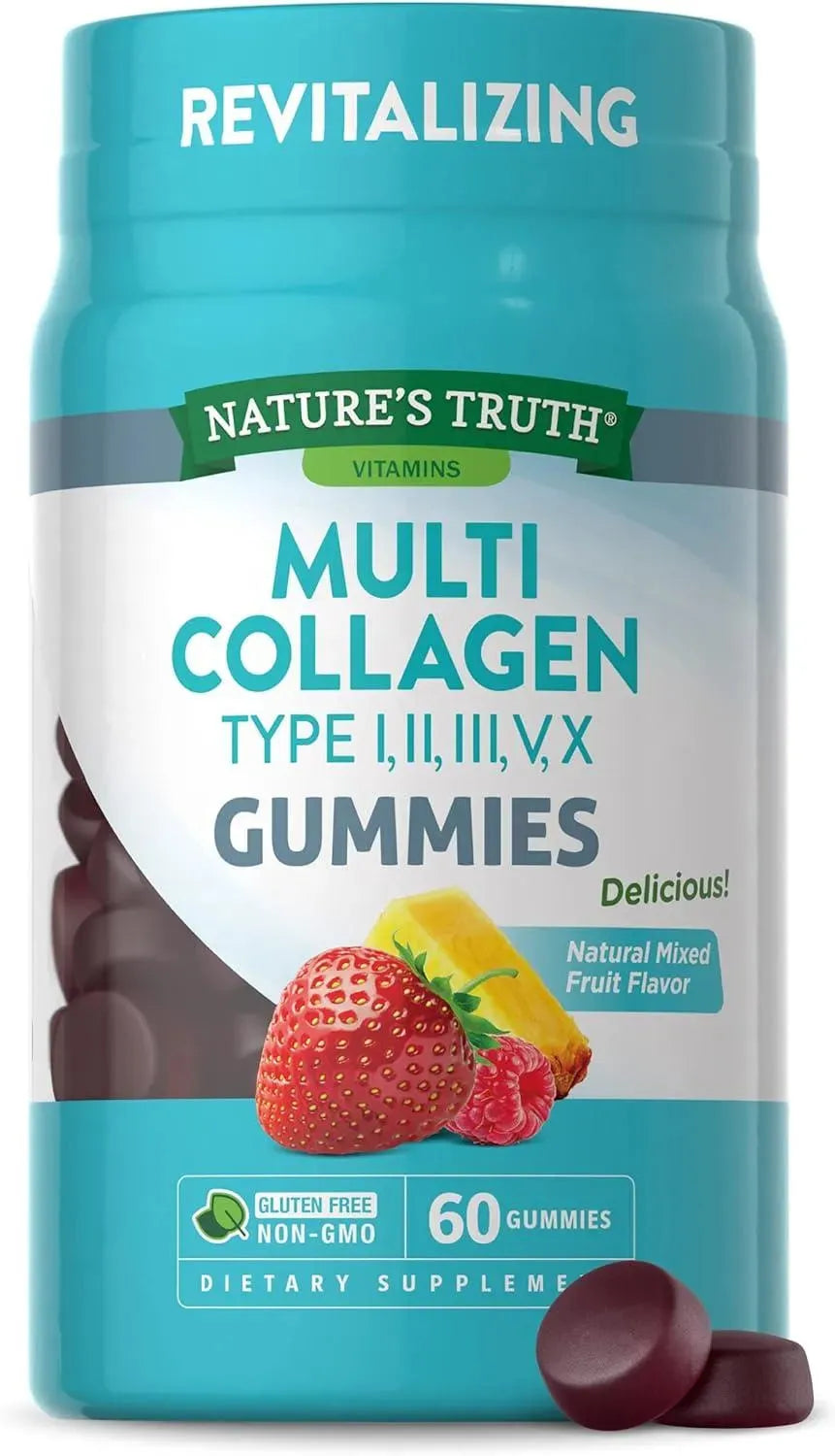 NATURE'S TRUTH - Nature's Truth Multi Collagen Gummies 60 Gomitas - The Red Vitamin MX - Suplementos Alimenticios - {{ shop.shopifyCountryName }}