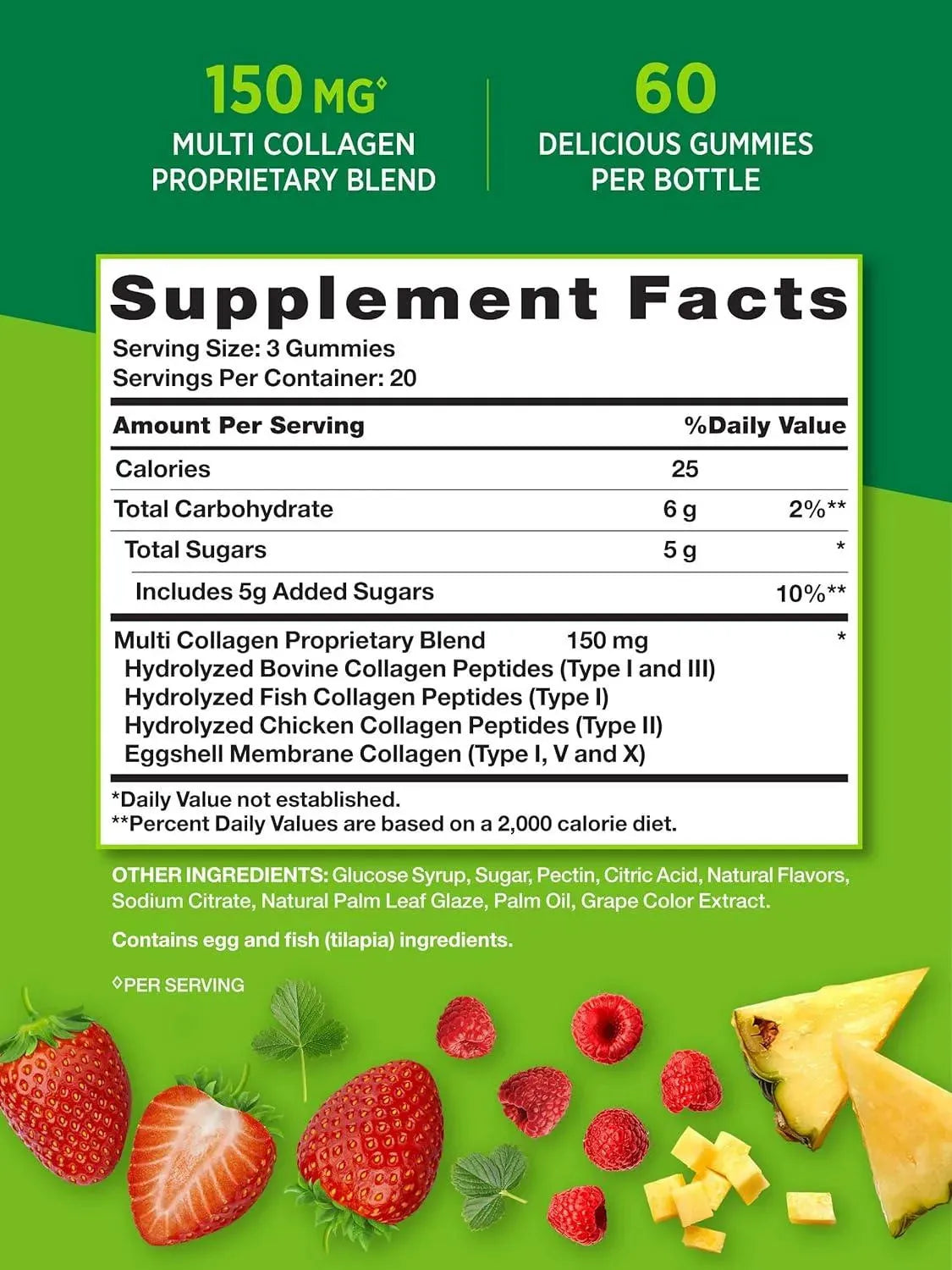 NATURE'S TRUTH - Nature's Truth Multi Collagen Gummies 60 Gomitas - The Red Vitamin MX - Suplementos Alimenticios - {{ shop.shopifyCountryName }}