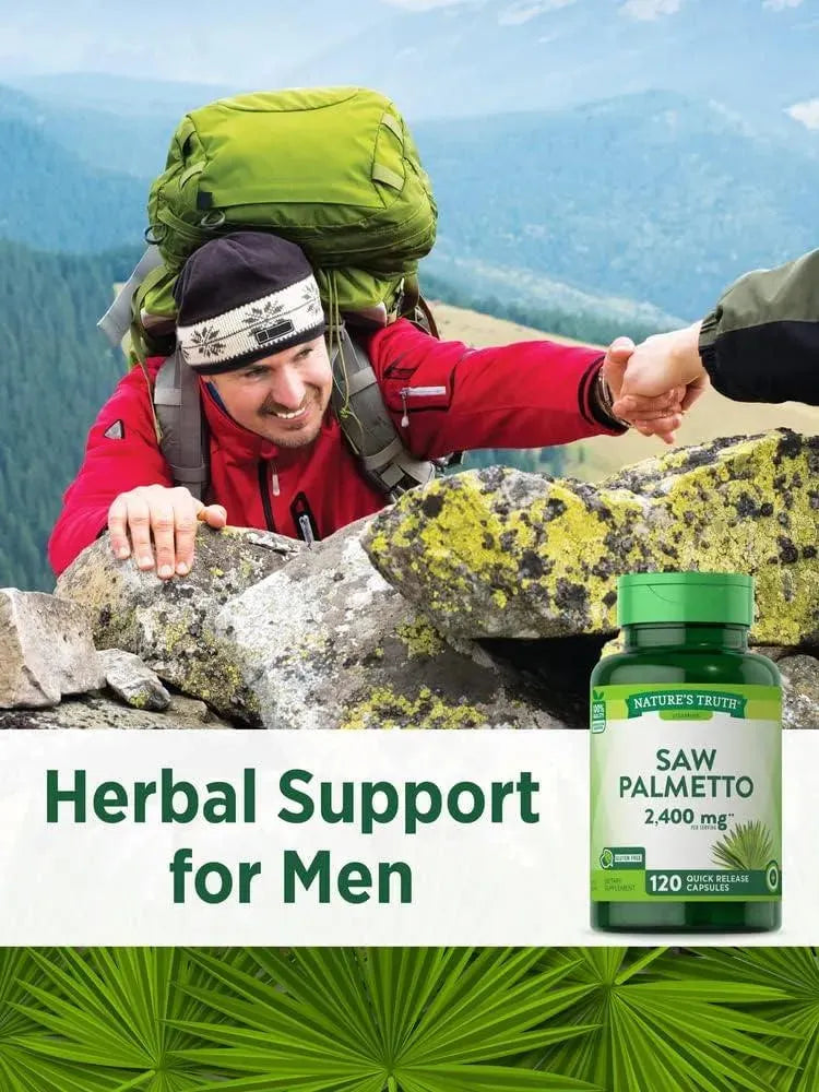 NATURE'S TRUTH - Nature's Truth Saw Palmetto 2400Mg. 120 Capsulas - The Red Vitamin MX - Suplementos Alimenticios - {{ shop.shopifyCountryName }}