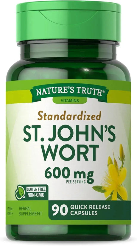 NATURE'S TRUTH - Nature's Truth St Johns Wort 600Mg. 90 Capsulas - The Red Vitamin MX - Suplementos Alimenticios - {{ shop.shopifyCountryName }}