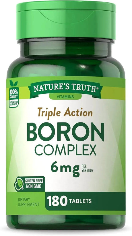 NATURE'S TRUTH - Nature's Truth Triple Action Boron Complex 6 Mg. 180 Capsulas - The Red Vitamin MX - Suplementos Alimenticios - {{ shop.shopifyCountryName }}