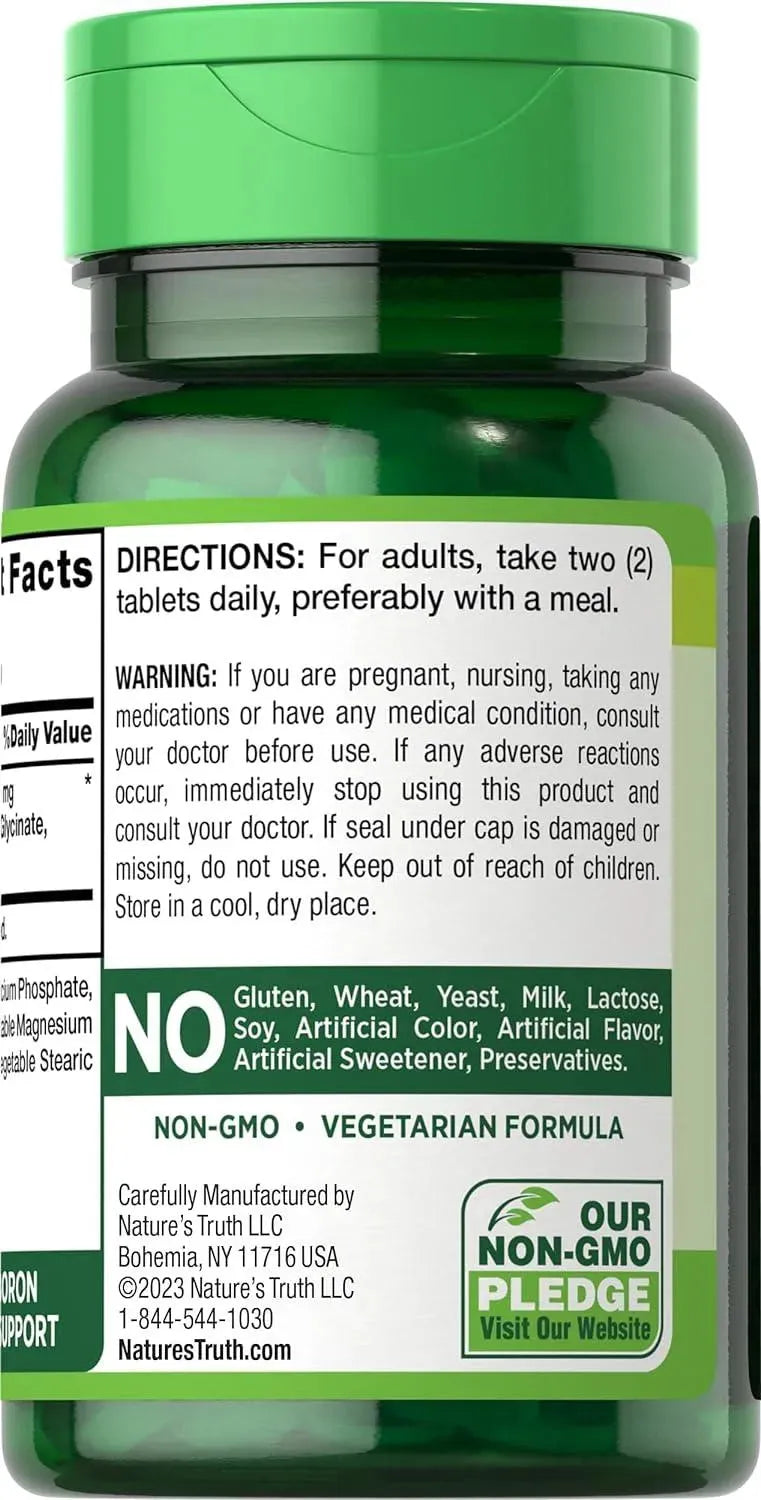 NATURE'S TRUTH - Nature's Truth Triple Action Boron Complex 6 Mg. 180 Capsulas - The Red Vitamin MX - Suplementos Alimenticios - {{ shop.shopifyCountryName }}
