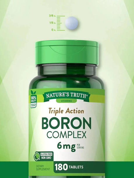 NATURE'S TRUTH - Nature's Truth Triple Action Boron Complex 6 Mg. 180 Capsulas - The Red Vitamin MX - Suplementos Alimenticios - {{ shop.shopifyCountryName }}