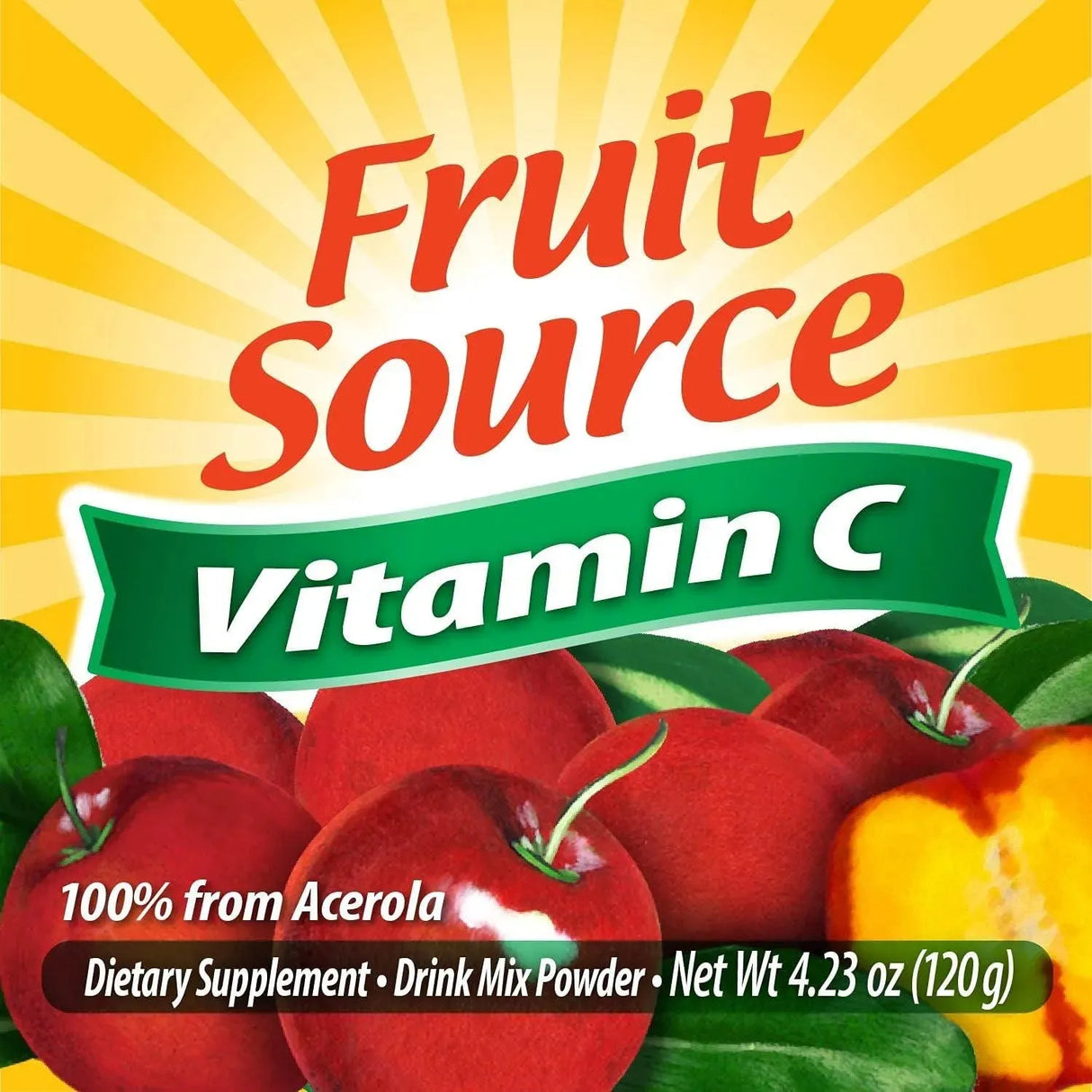 NATURE'S WAY - Nature's Way Alive! Vitamin C Powder Drink Mix from Organic Acerola 120Gr. - The Red Vitamin MX - Suplementos Alimenticios - {{ shop.shopifyCountryName }}