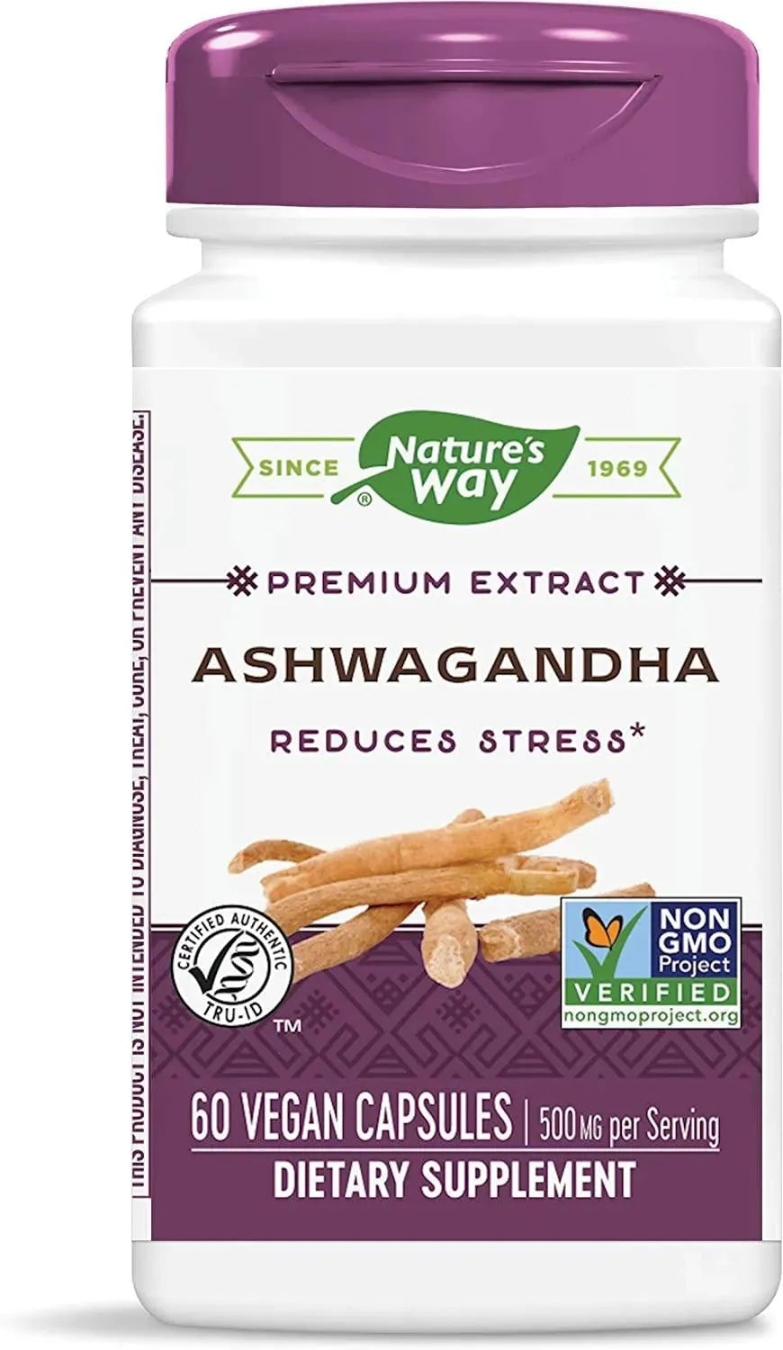 NATURE'S WAY - Nature's Way Ashwagandha 60 Capsulas - The Red Vitamin MX - Suplementos Alimenticios - {{ shop.shopifyCountryName }}