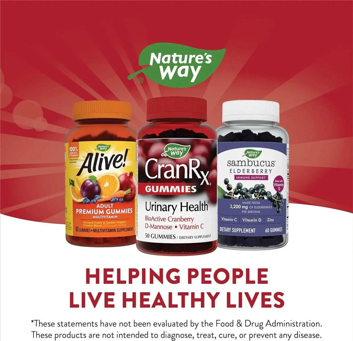 NATURE'S WAY - Nature's Way CranRx Cranberry 50 Gomitas - The Red Vitamin MX - Suplementos Alimenticios - {{ shop.shopifyCountryName }}