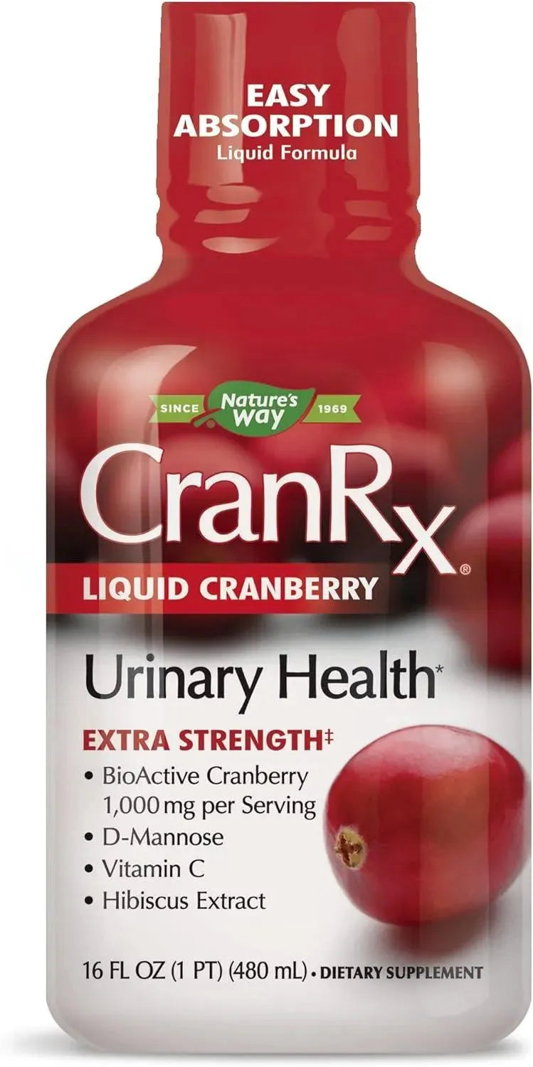 NATURE'S WAY - Nature's Way CranRx Extra Strength Cranberry 1,000Mg. 480Ml. - The Red Vitamin MX - Suplementos Alimenticios - {{ shop.shopifyCountryName }}