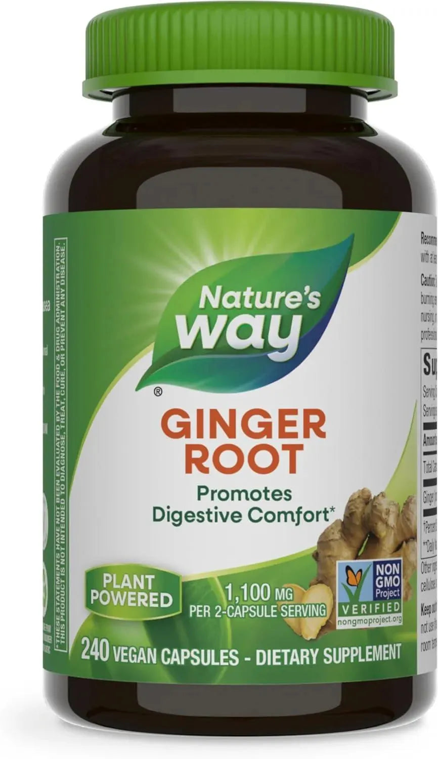 NATURE'S WAY - Nature's Way Ginger Root 1100Mg. 240 Capsulas - The Red Vitamin MX - Suplementos Alimenticios - {{ shop.shopifyCountryName }}