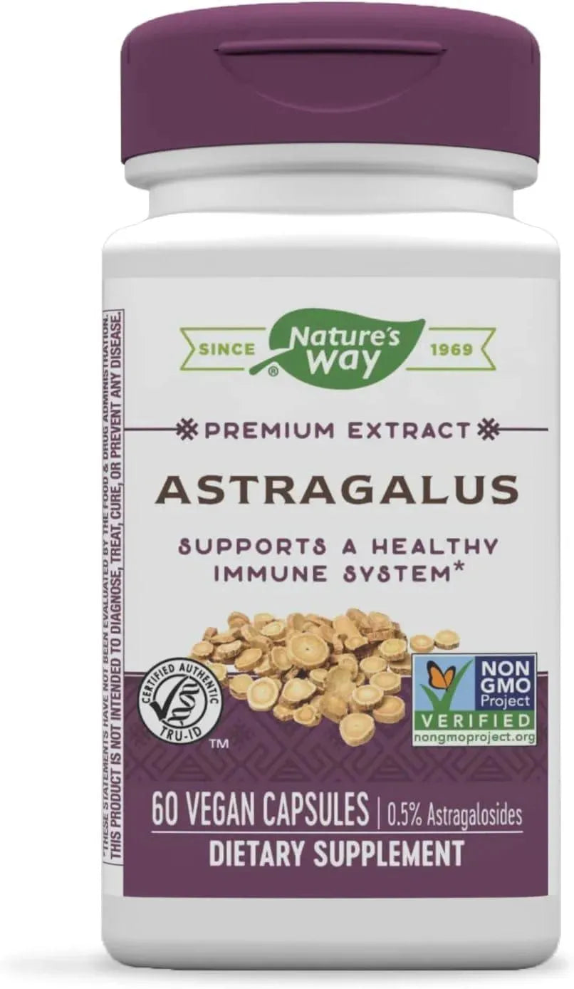 NATURE'S WAY - Nature's Way Premium Astragalus Root Extract 60 Capsulas - The Red Vitamin MX - Suplementos Alimenticios - {{ shop.shopifyCountryName }}