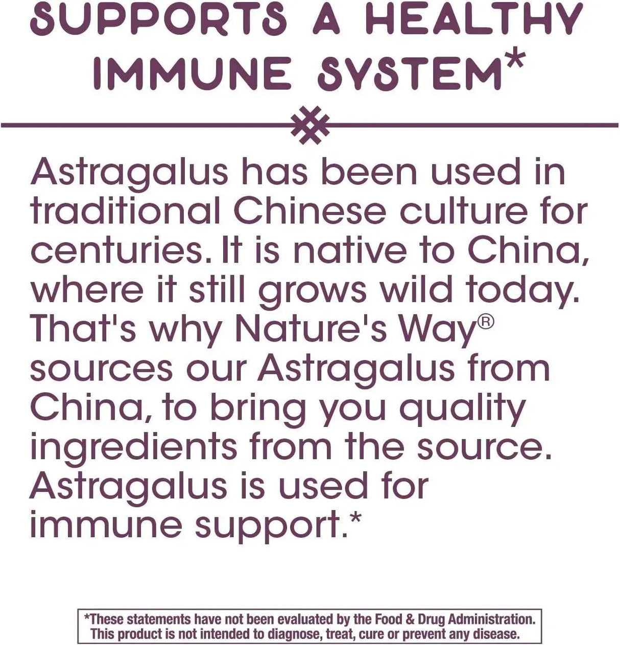 NATURE'S WAY - Nature's Way Premium Astragalus Root Extract 60 Capsulas - The Red Vitamin MX - Suplementos Alimenticios - {{ shop.shopifyCountryName }}