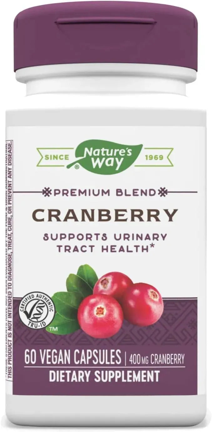 NATURE'S WAY - Nature's Way Premium Blend Cranberry 400Mg. 60 Capsulas - The Red Vitamin MX - Suplementos Alimenticios - {{ shop.shopifyCountryName }}