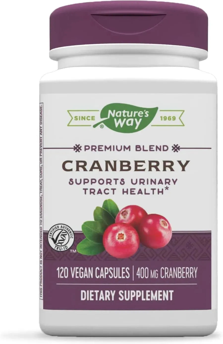 NATURE'S WAY - Nature's Way Premium Cranberry 400Mg. 120 Capsulas - The Red Vitamin MX - Suplementos Alimenticios - {{ shop.shopifyCountryName }}