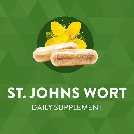 NATURE'S WAY - Nature's Way Premium St. John’s Wort Herb 700Mg. 180 Capsulas - The Red Vitamin MX - Suplementos Alimenticios - {{ shop.shopifyCountryName }}