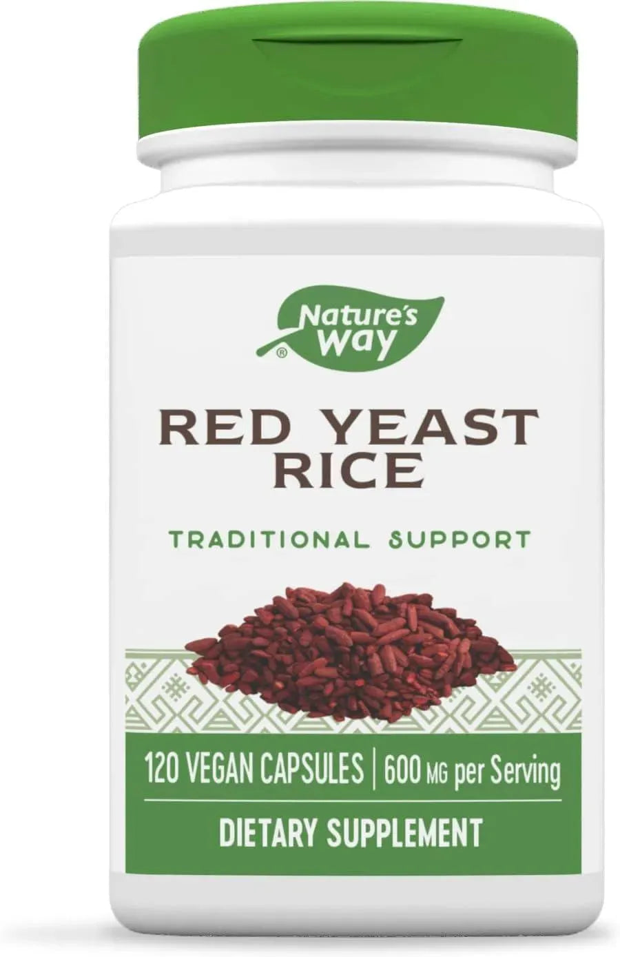NATURE'S WAY - Nature's Way Red Yeast Rice 600Mg. 120 Capsulas - The Red Vitamin MX - Suplementos Alimenticios - {{ shop.shopifyCountryName }}