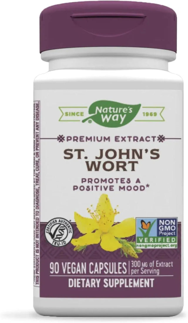 NATURE'S WAY - Nature’s Way St. John’s Wort 90 Capsulas - The Red Vitamin MX - Suplementos Alimenticios - {{ shop.shopifyCountryName }}