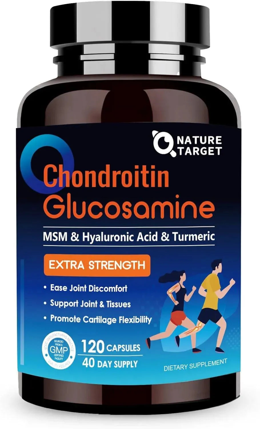 NATURE TARGET - Nature Target Glucosamine Chondroitin MSM 120 Capsulas - The Red Vitamin MX - Suplementos Alimenticios - {{ shop.shopifyCountryName }}