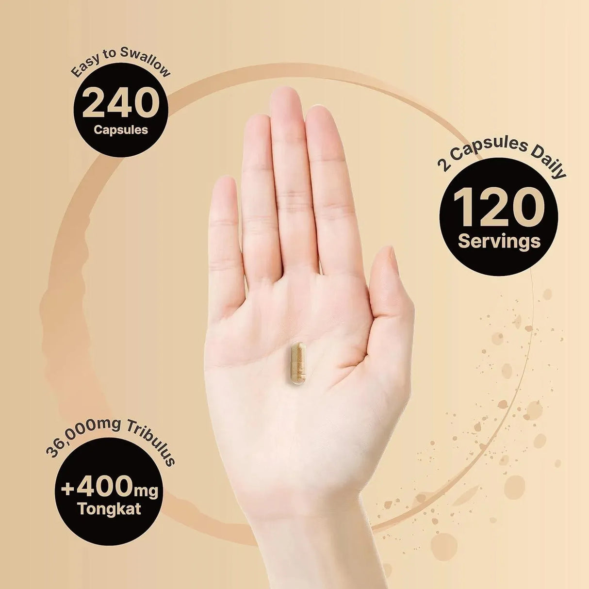 NATUREBELL - NatureBell Tribulus Terrestris 36,000Mg. with Tongkat Ali 240 Capsulas - The Red Vitamin MX - Suplementos Alimenticios - {{ shop.shopifyCountryName }}