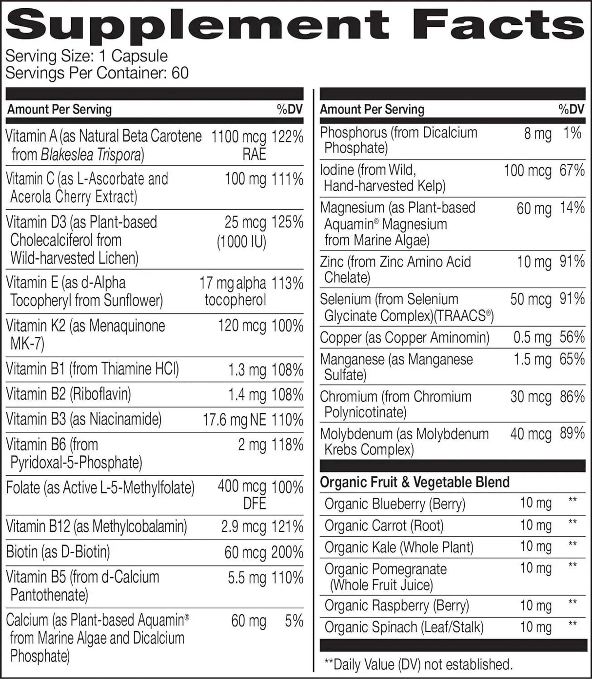 NATURELO - Naturelo One Daily Multivitamin for Men 50+ 60 Capsulas - The Red Vitamin MX - Suplementos Alimenticios - {{ shop.shopifyCountryName }}