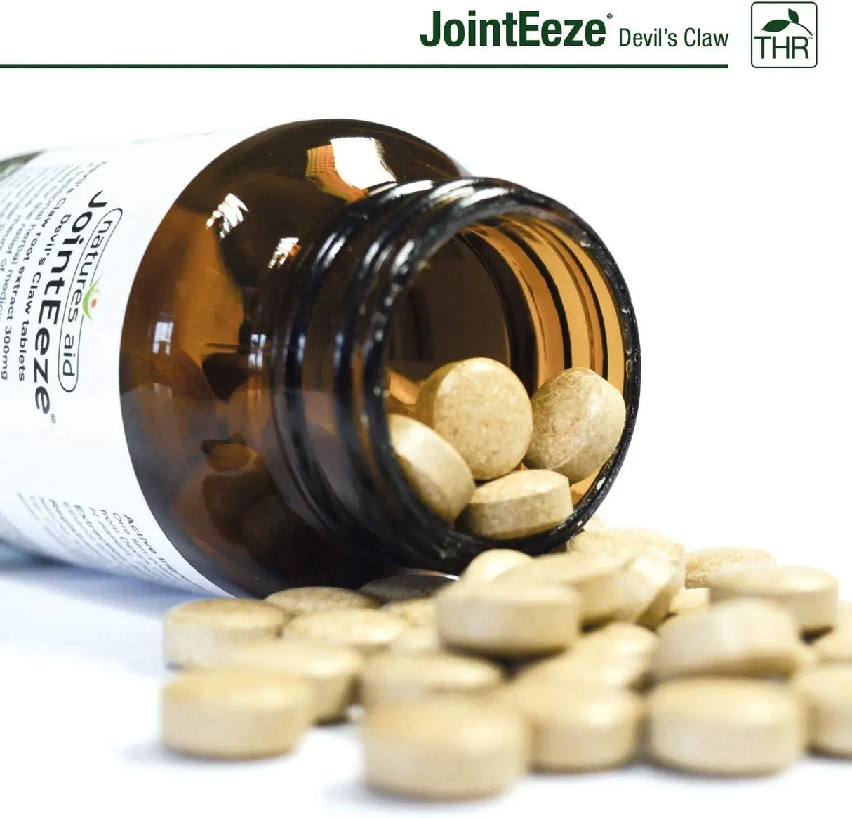 NATURES AID - Natures Aid JointEeze Devils Claw Root Extract 300Mg. 90 Tabletas - The Red Vitamin MX - Suplementos Alimenticios - {{ shop.shopifyCountryName }}
