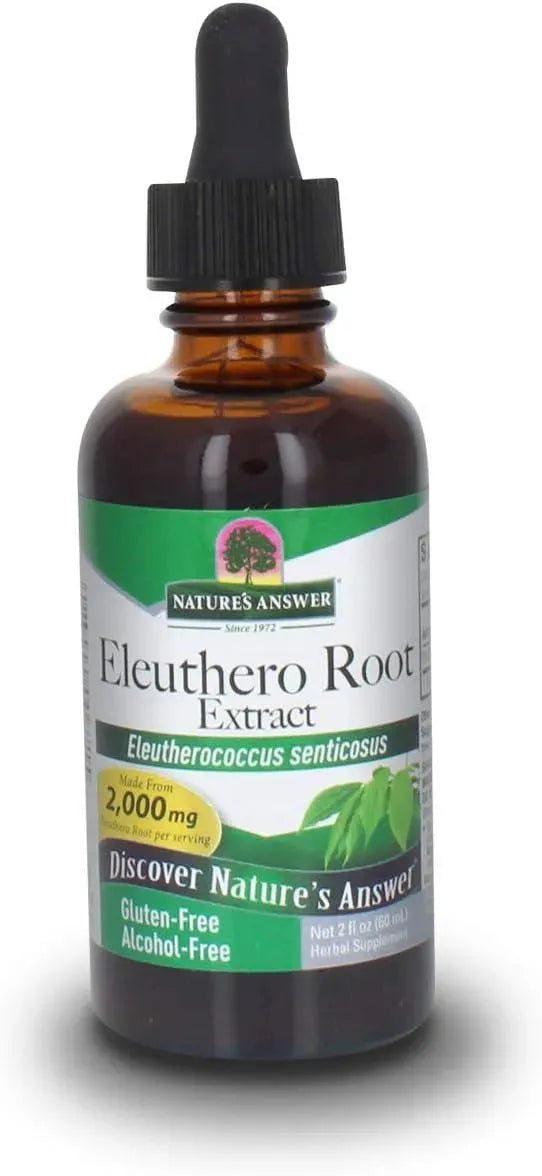 NATURE´S ANSWER - Nature's Answer Alcohol-Free Eleuthero Root 2000Mg. 2 Fl. Oz. - The Red Vitamin MX - Suplementos Alimenticios - {{ shop.shopifyCountryName }}