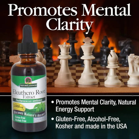 NATURE´S ANSWER - Nature's Answer Alcohol-Free Eleuthero Root 2000Mg. 2 Fl. Oz. - The Red Vitamin MX - Suplementos Alimenticios - {{ shop.shopifyCountryName }}